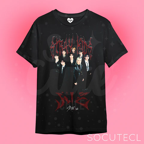 POLERA STRAY KIDS DOMINATE TOUR / SKZ