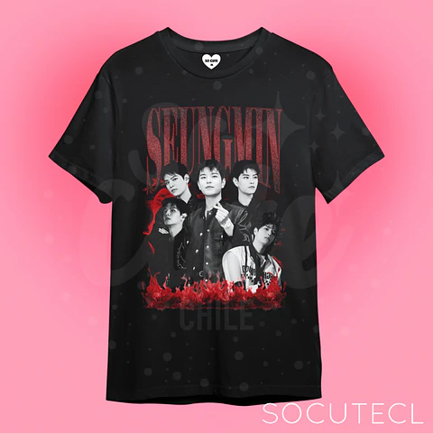 POLERA SEUNGMIN / STRAY KIDS / SKZ 