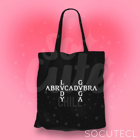 TOTE BAG LADY GAGA ABRACADABRA 