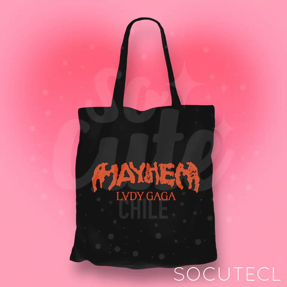 TOTE BAG LADY GAGA MAYHEM 2