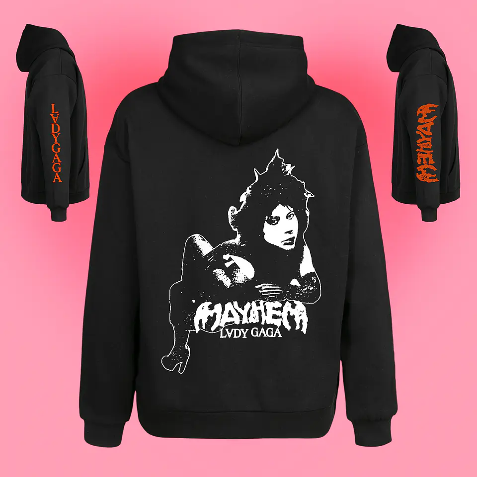 POLERON LADY GAGA DISEÑO ESPALDA Y MANGAS  1
