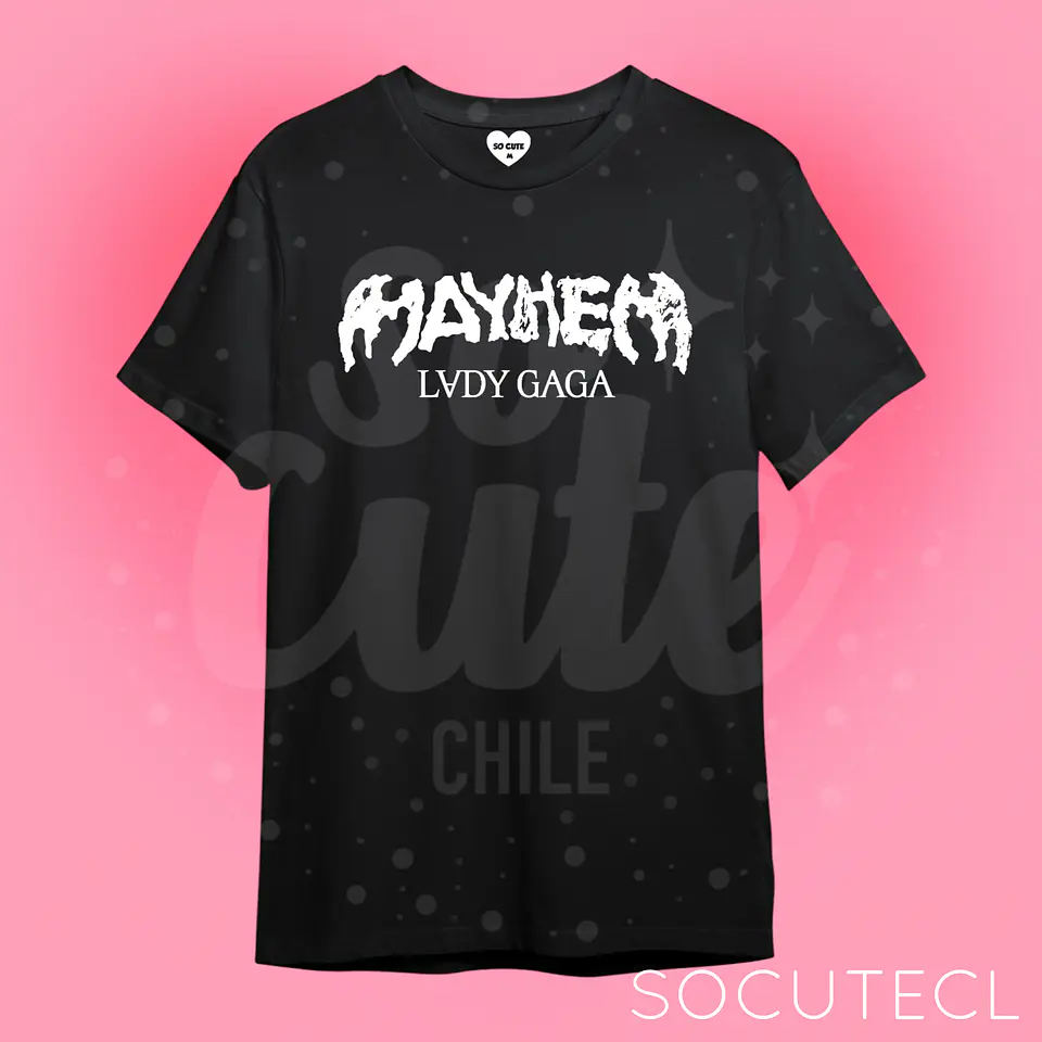 POLERA LADY GAGA MAYHEM 1