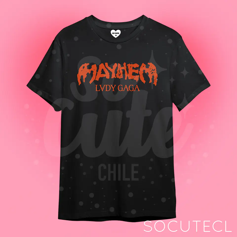POLERA LADY GAGA MAYHEM 2