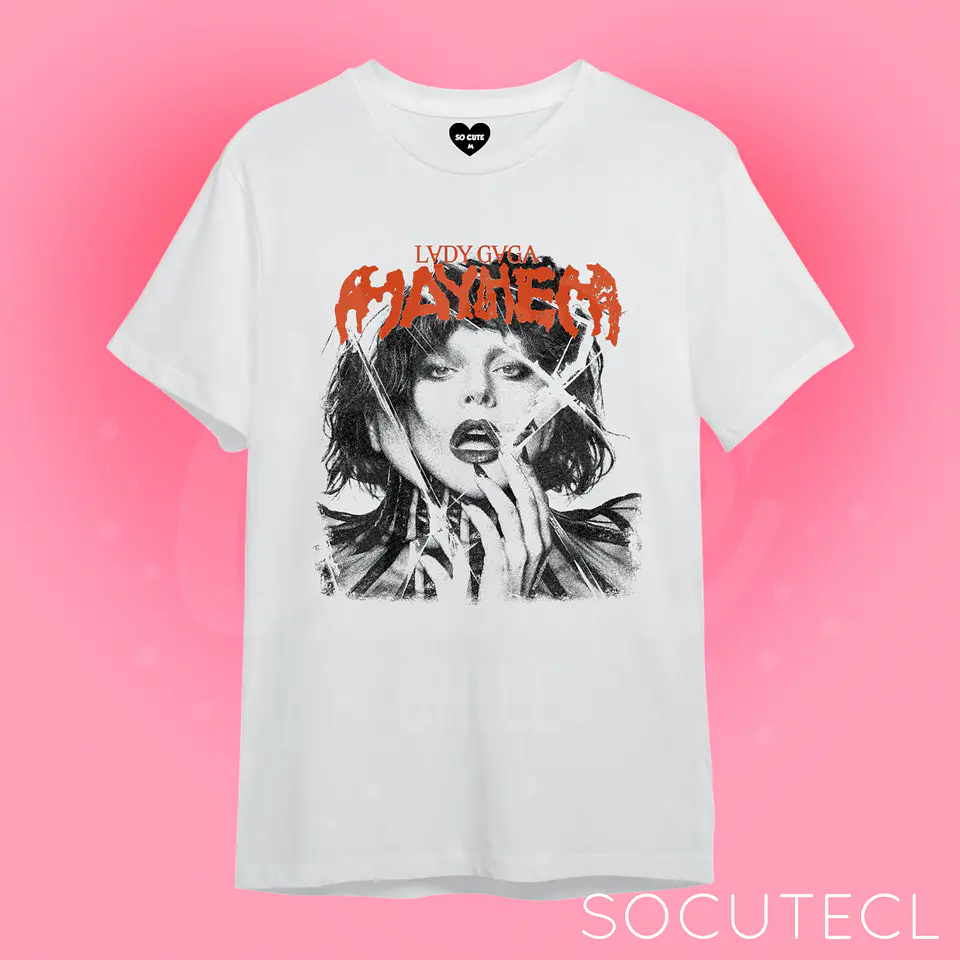 POLERA LADY GAGA MAYHEM 1