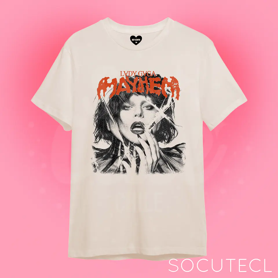 POLERA LADY GAGA MAYHEM 2