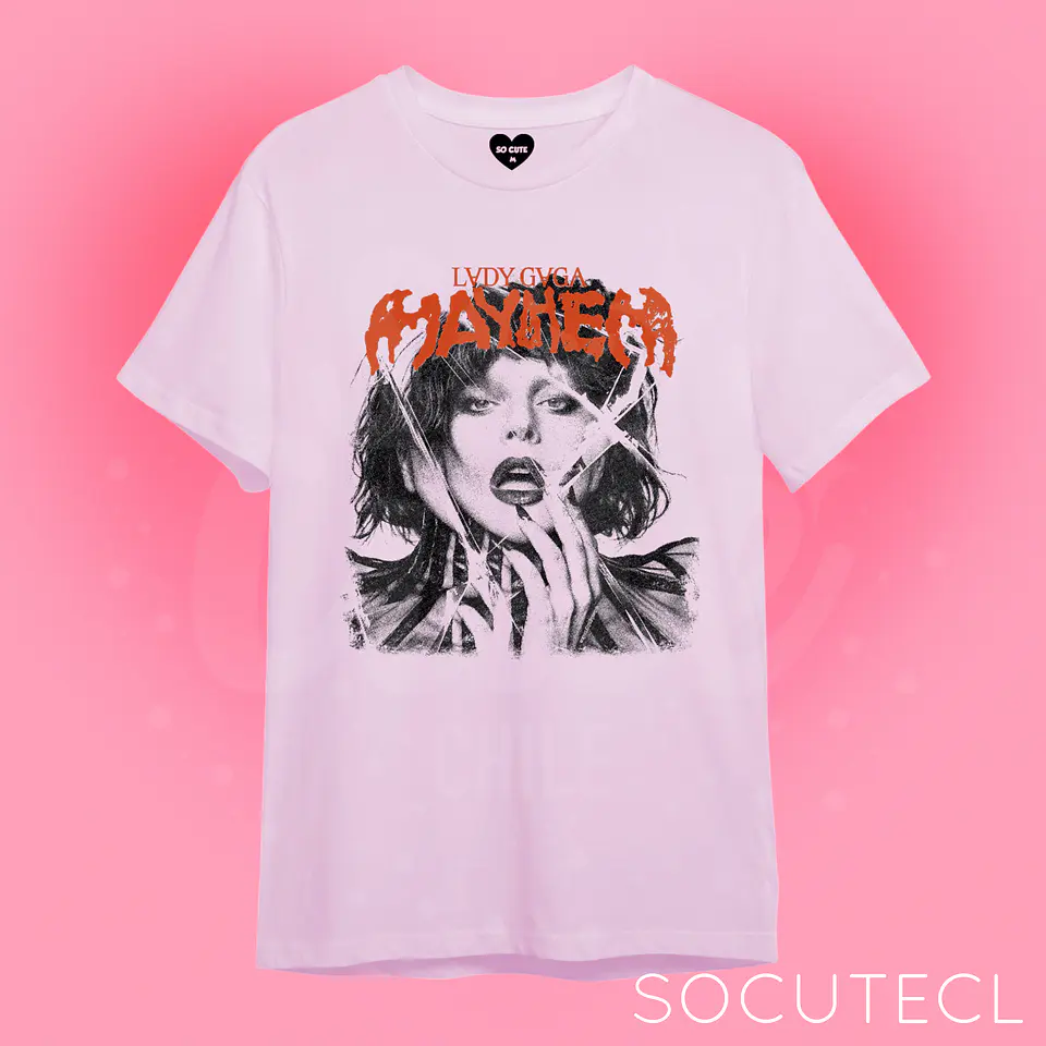 POLERA LADY GAGA MAYHEM 3