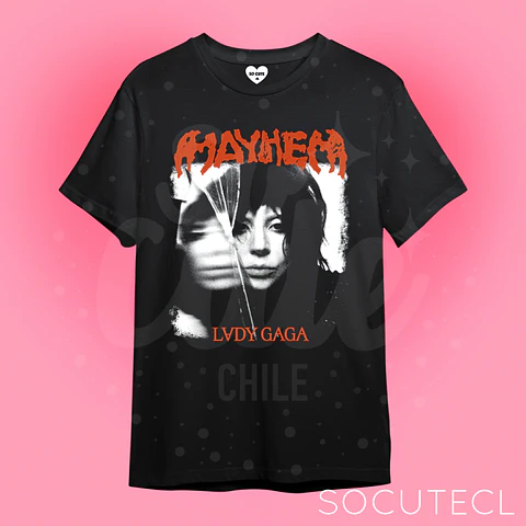 POLERA LADY GAGA MAYHEM