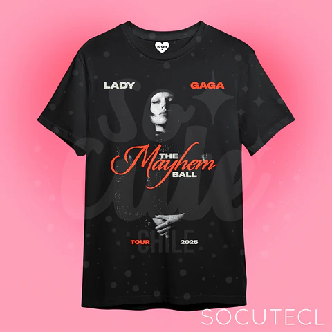POLERA LADY GAGA MAYHEM