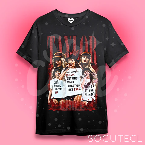 POLERA TAYLOR SWIFT ÁLBUM RED