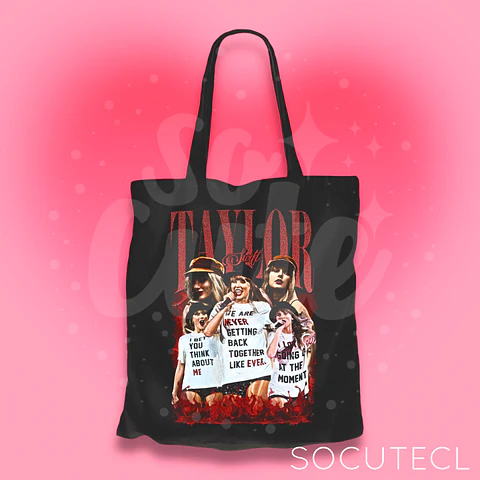 TOTE BAG TAYLOR SWIFT ALBUM RED