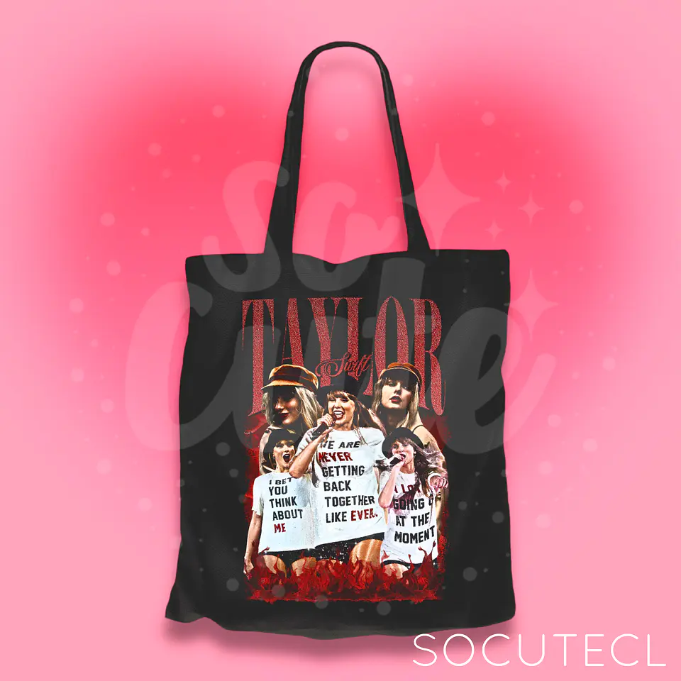 TOTE BAG TAYLOR SWIFT ALBUM RED 1