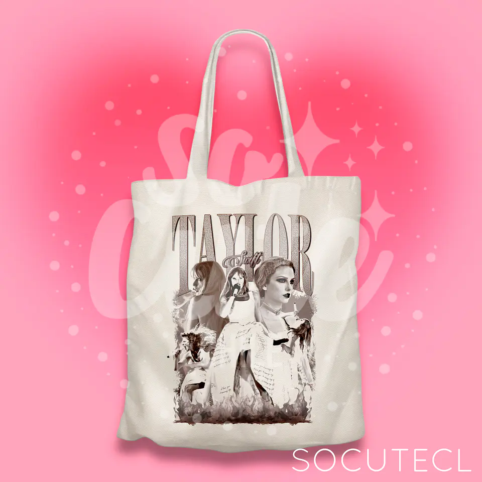 TOTE BAG TAYLOR SWIFT ALBUM TTPD 2