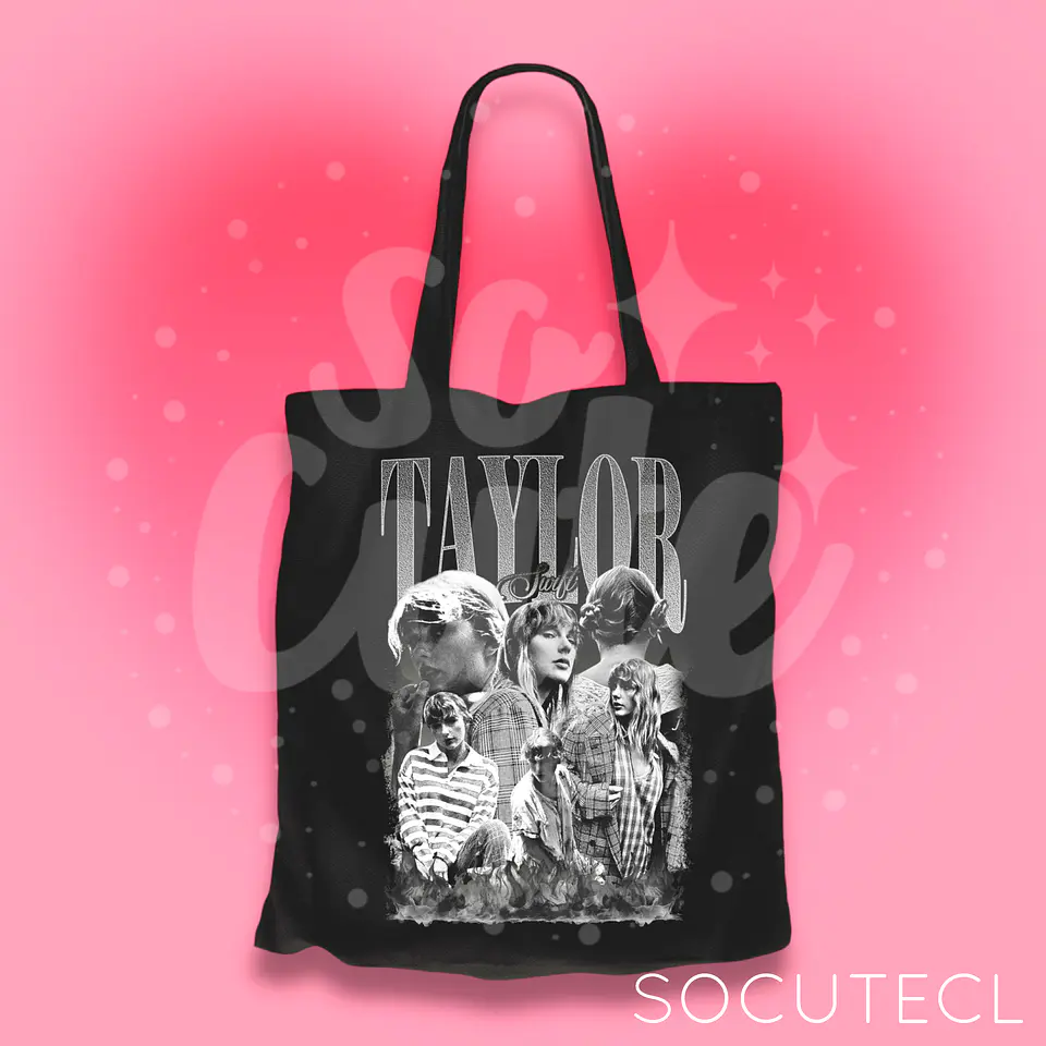 TOTE BAG TAYLOR SWIFT ALBUM FOLKLORE 1