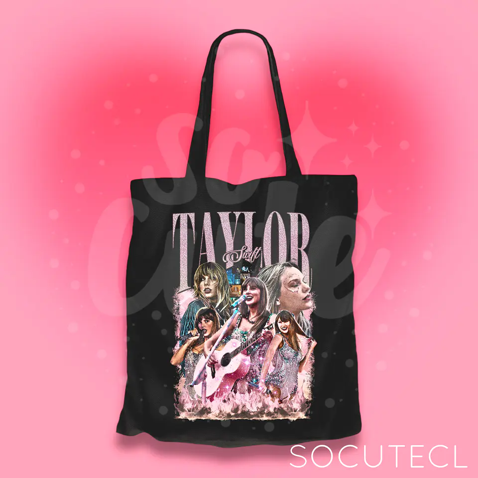 TOTE BAG TAYLOR SWIFT ALBUM LOVER  1