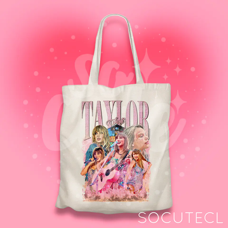 TOTE BAG TAYLOR SWIFT ALBUM LOVER  2