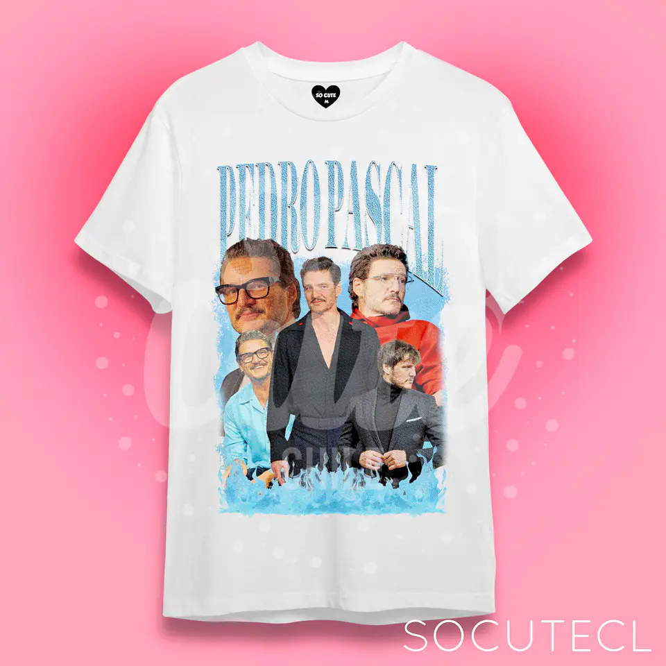 POLERA PEDRO PASCAL COLOR 2