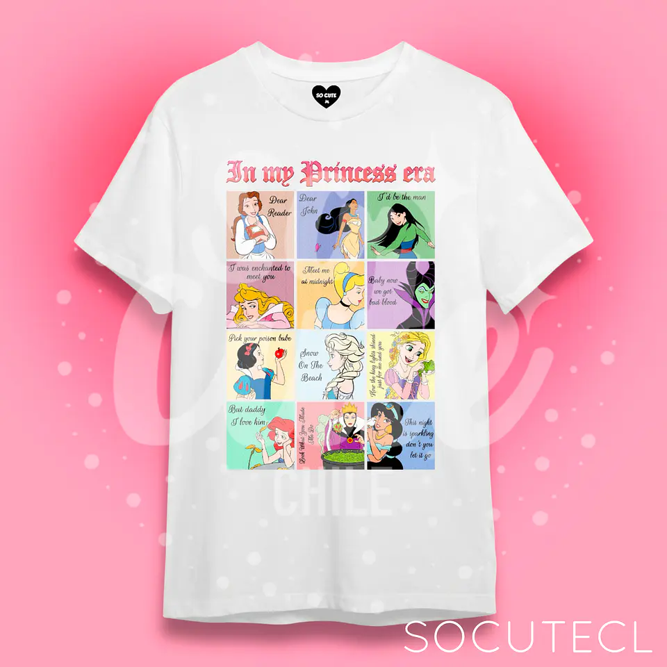 POLERA TAYLOR SWIFT IN MY PRINCESS ERA DISNEY 1