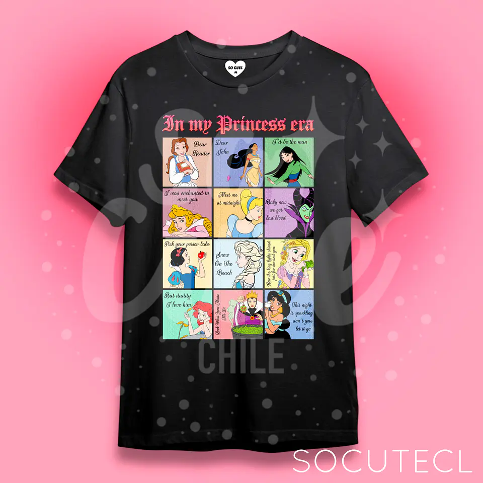 POLERA TAYLOR SWIFT IN MY PRINCESS ERA DISNEY 2