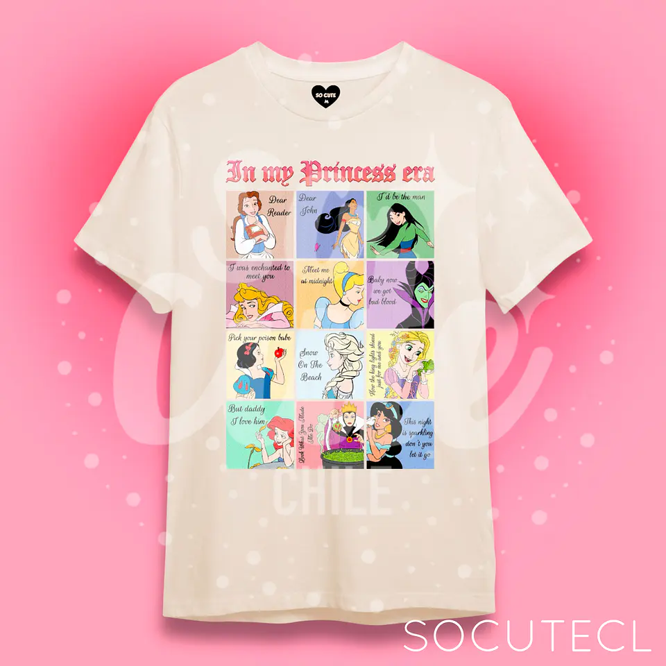 POLERA TAYLOR SWIFT IN MY PRINCESS ERA DISNEY 3