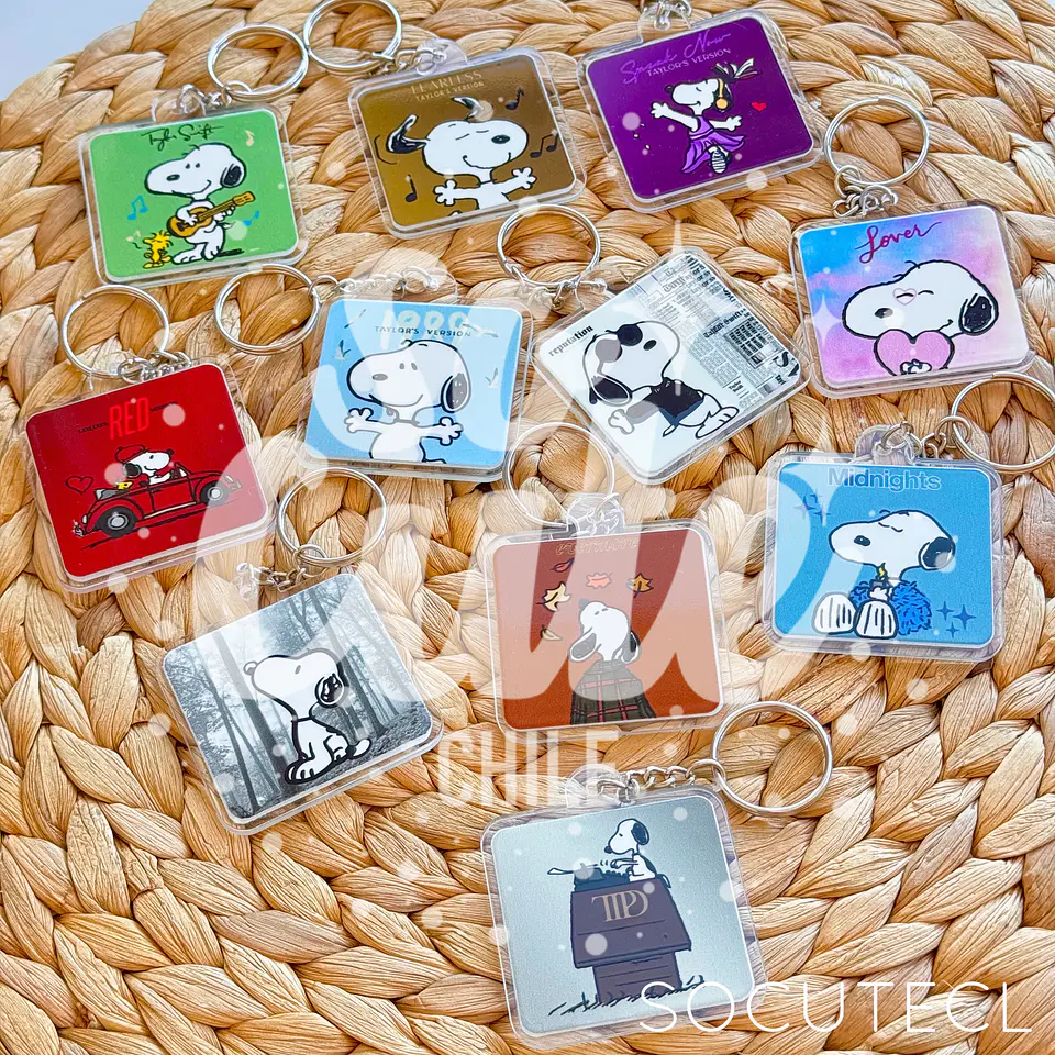 LLAVERO SNOOPY THE ERAS 1