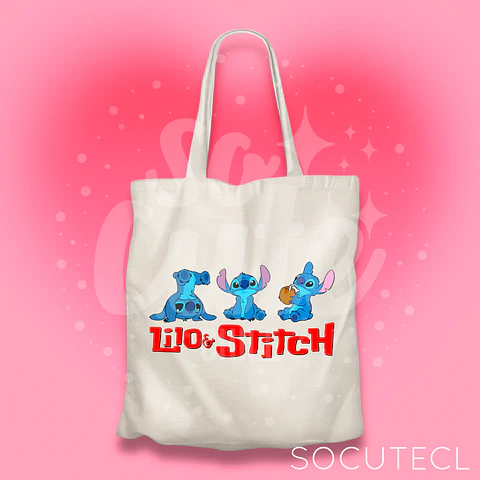 TOTE BAG LILO & STITCH 