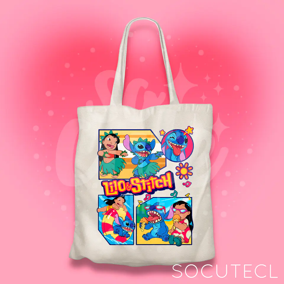 TOTE BAG LILO & STITCH 1