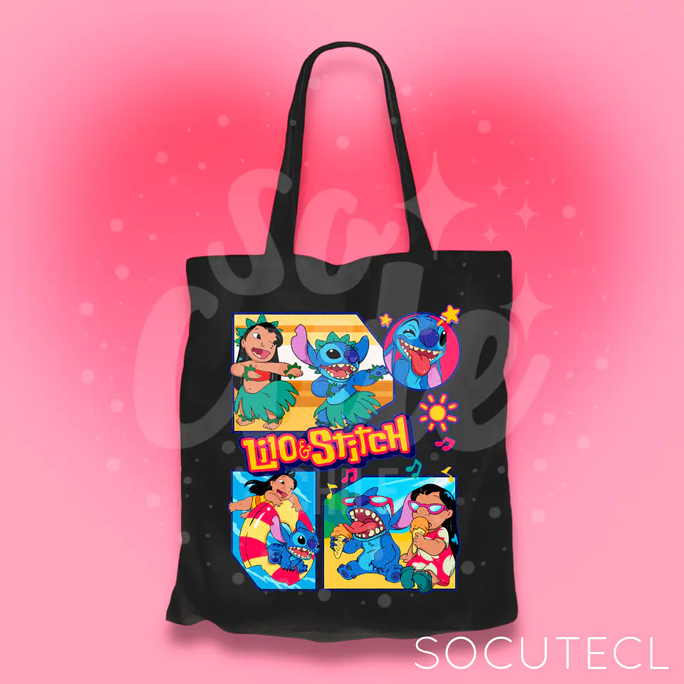 TOTE BAG LILO & STITCH 2