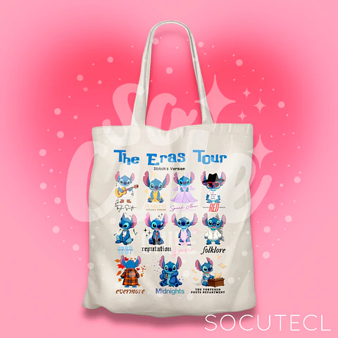 TOTE BAG THE ERAS TOUR STITCH’S VERSION 