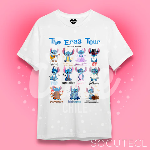 POLERA THE ERAS TOUR STITCH’S VERSION