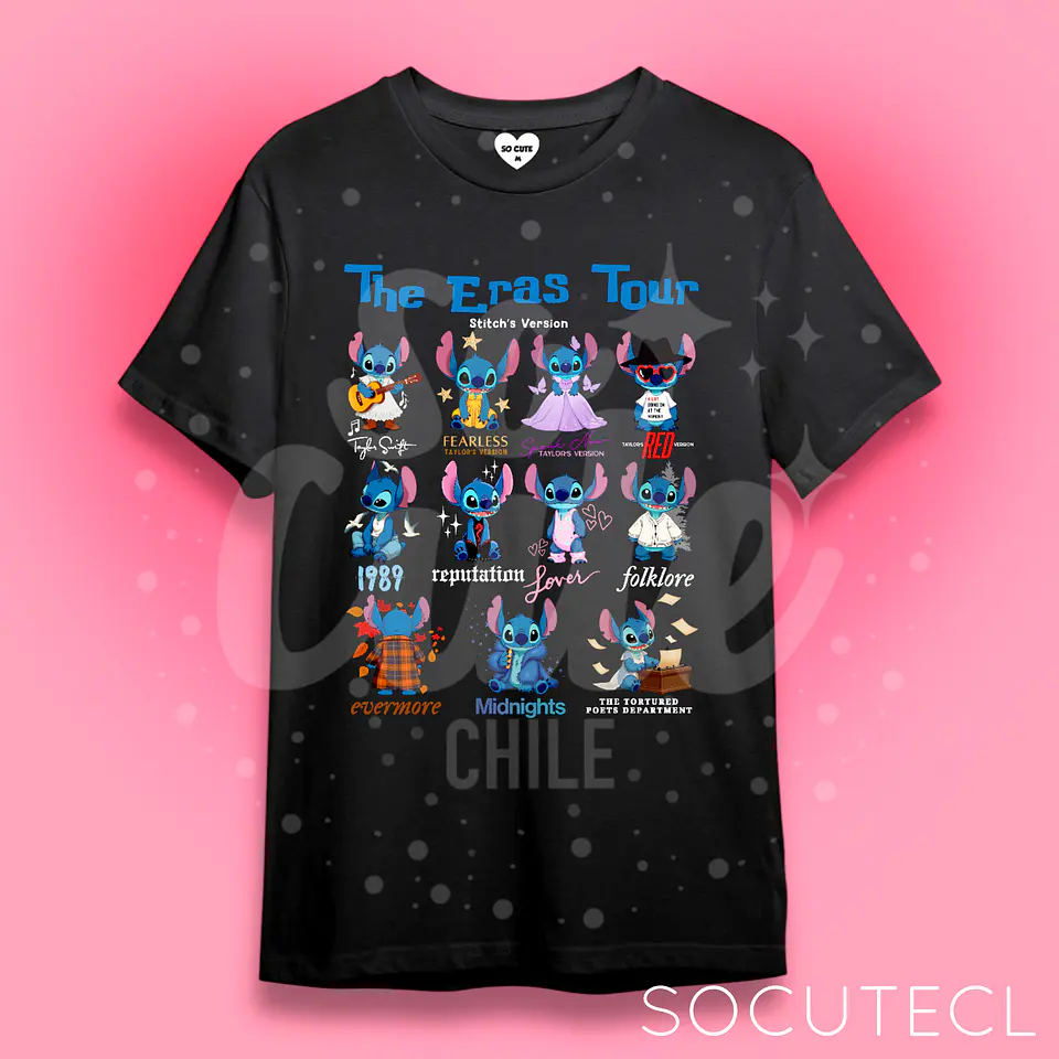 POLERA THE ERAS TOUR STITCH’S VERSION 3