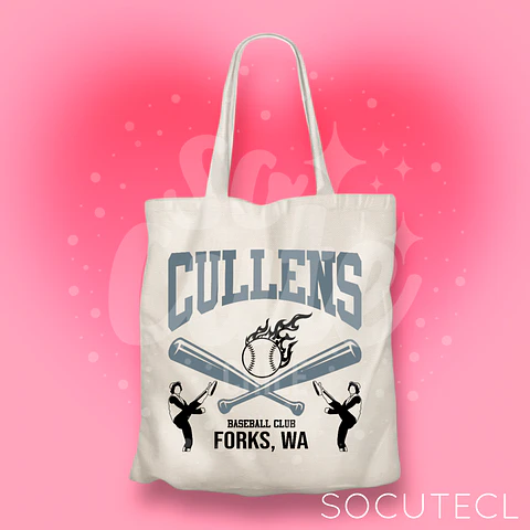 TOTE BAG CULLENS BASEBALL