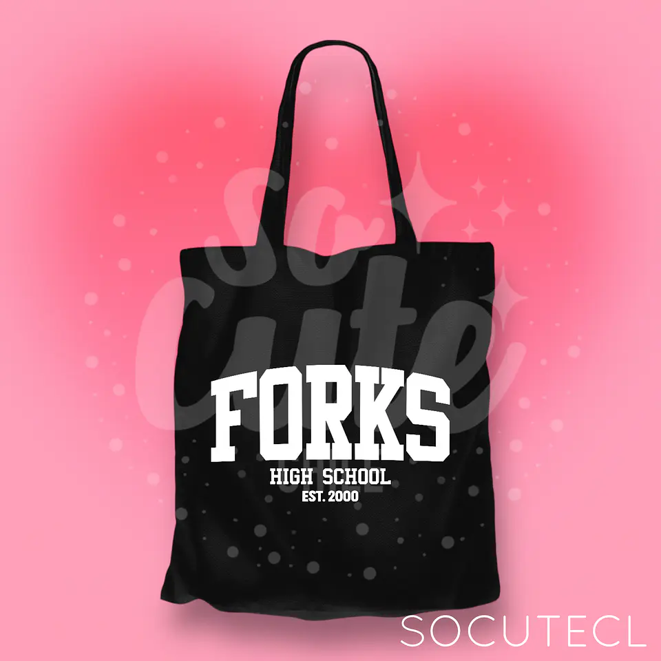 TOTE BAG FORKS 1