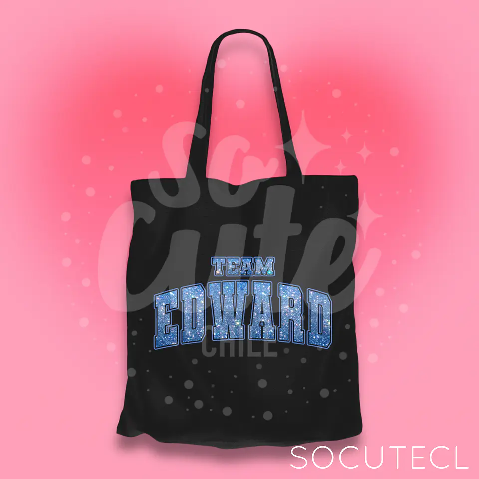 TOTE BAG TEAM EDWARD TWILIGHT / CREPÚSCULO  1