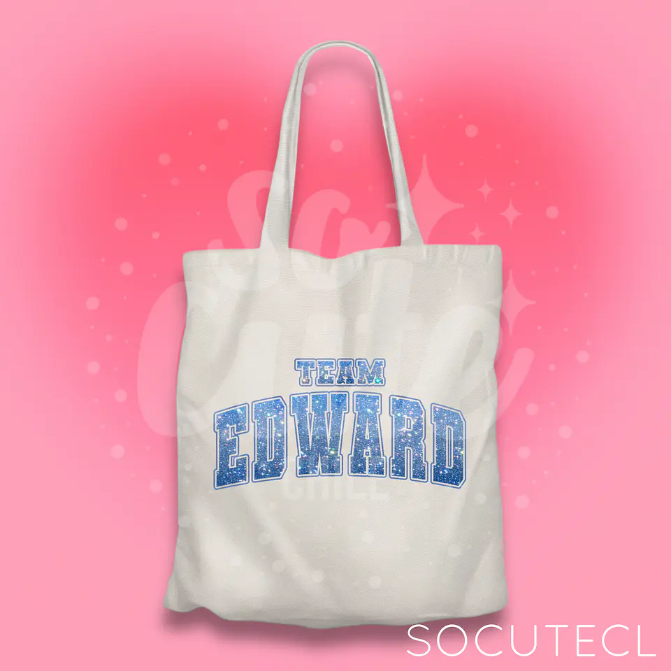 TOTE BAG TEAM EDWARD TWILIGHT / CREPÚSCULO  2