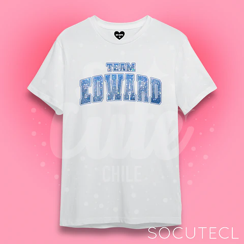 POLERA TEAM EDWARD TWILIGHT / CREPÚSCULO 