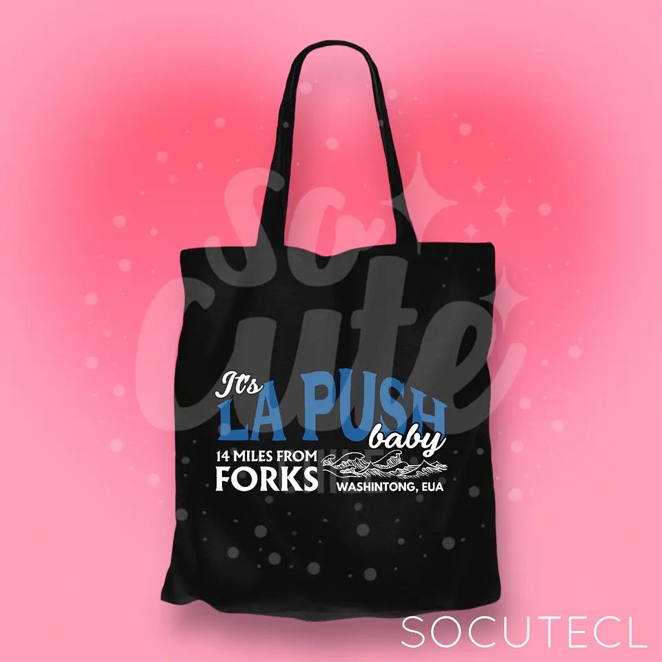 TOTE BAG LA PUSH TWILIGHT CREPÚSCULO  1