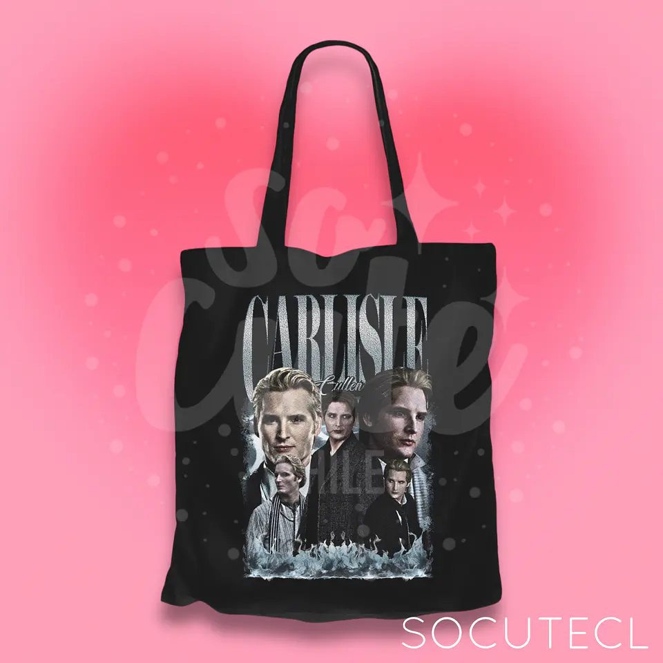 TOTE BAG CARLISLE CULLEN TWILIGHT CREPÚSCULO  1