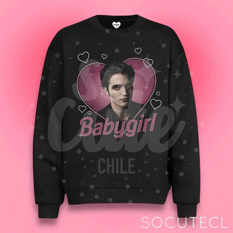 POLERON EDWARD CULLEN BABY GIRL TWILIGHT CREPÚSCULO  1