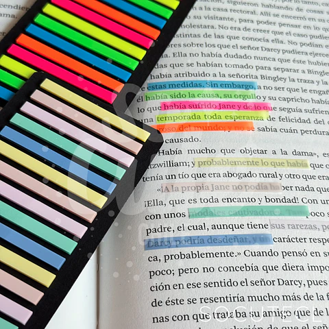 MINI POST IT TRANSPARENTES