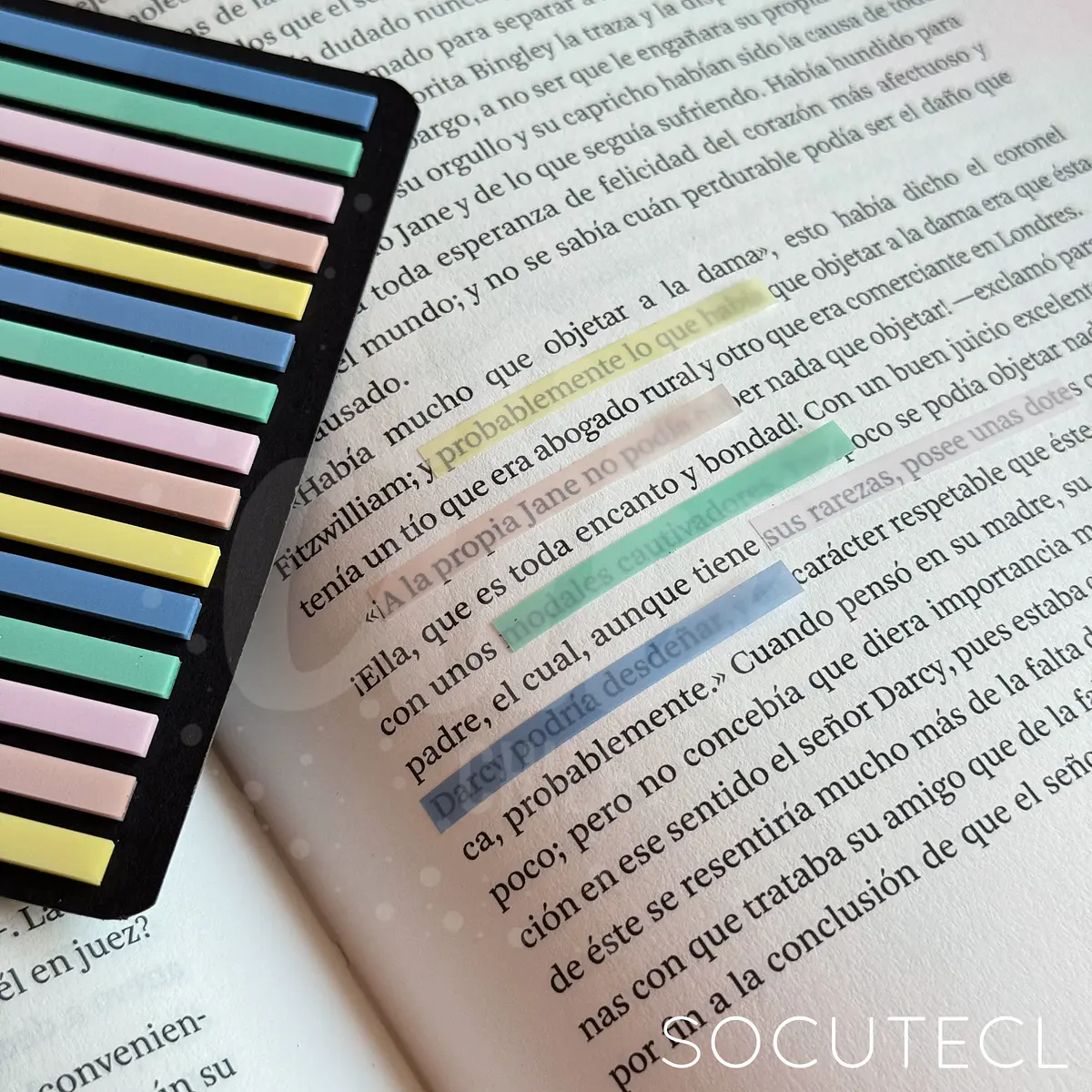 MINI POST IT TRANSPARENTES