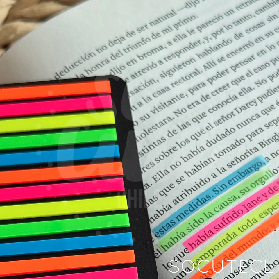 MINI POST IT TRANSPARENTES 4