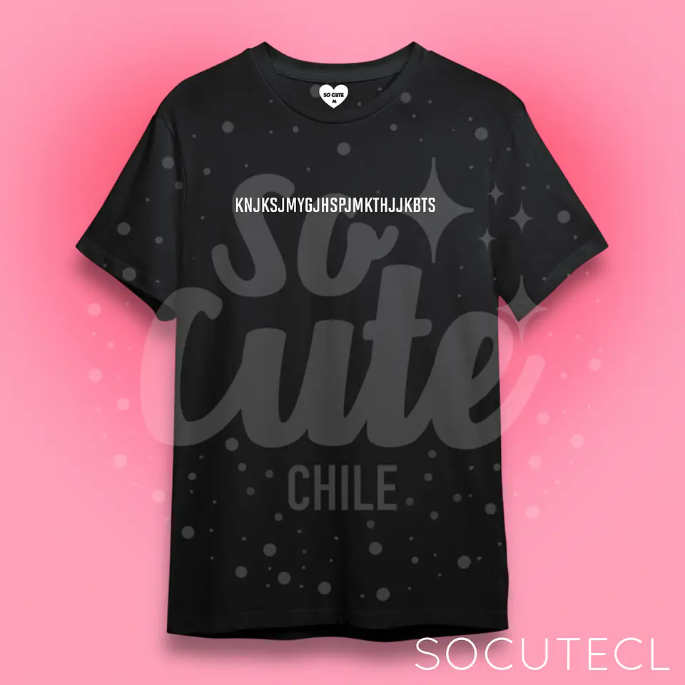 POLERA FANCHANT BTS  3