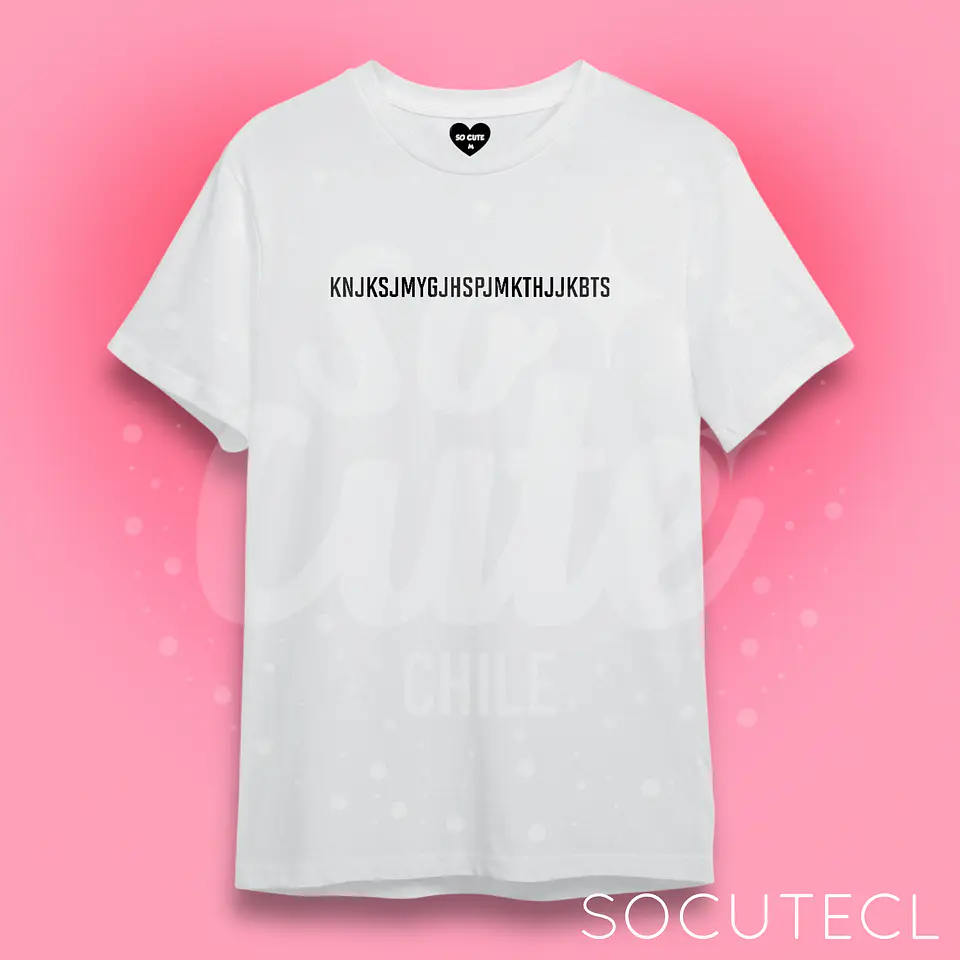 POLERA FANCHANT BTS  4