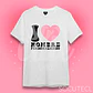 POLERA I LOVE PERSONALIZADA - Miniatura 1