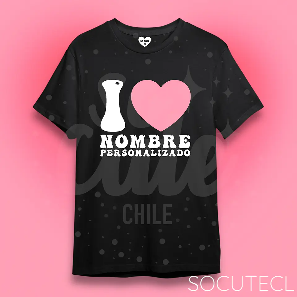 POLERA I LOVE PERSONALIZADA 3