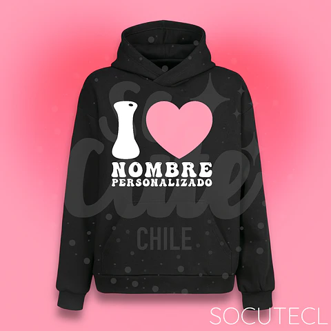 POLERON I LOVE PERSONALIZADO 