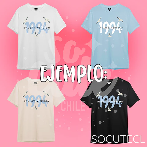 POLERA PERSONALIZADA