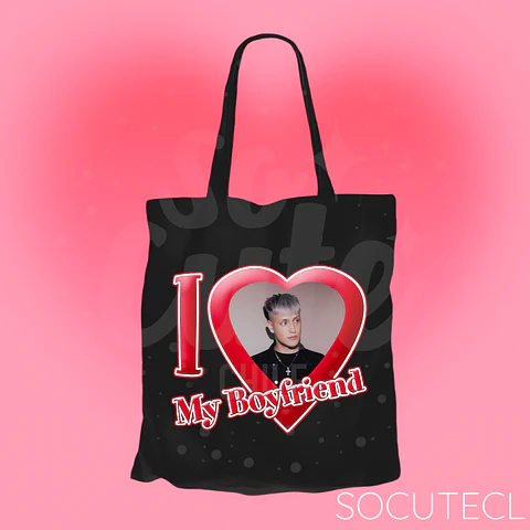 TOTE BAG I LOVE MY BOYFRIEND KIDD VOODOO