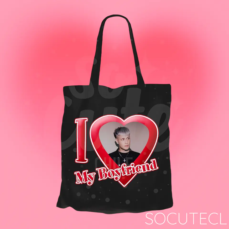 TOTE BAG I LOVE MY BOYFRIEND KIDD VOODOO 1
