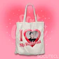TOTE BAG I LOVE MY BOYFRIEND KIDD VOODOO - Miniatura 2